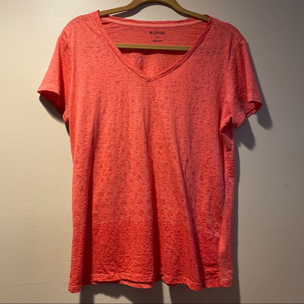 Columbia Burnout Sheer T-Shirt